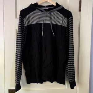 Smartwool striped hooded sweater, Men's XL